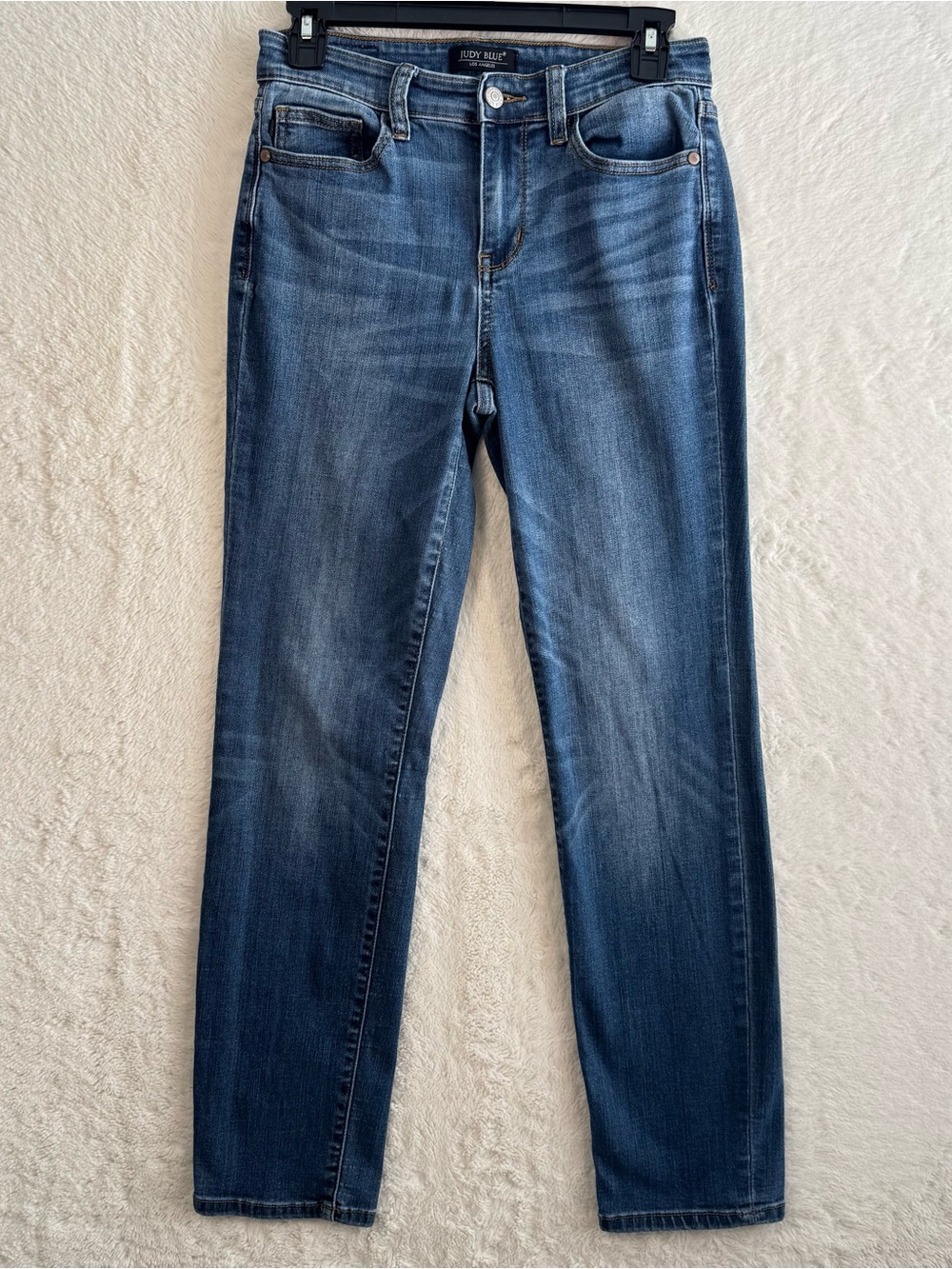 Judy Blue Jeans Women’s 5 27 Straight Leg Denim 5-Pocket Classic Western Casual